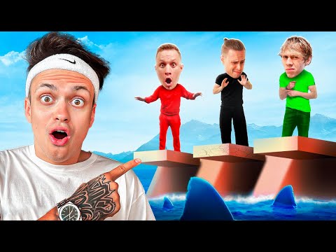 Видео: НЕ УПАДИ И ЗАБЕРИ 300.000 РУБЛЕЙ ! ИГРЫ НА ВЫБЫВАНИЕ ! ( Дилблин, Сатир, Янчик, Стопбан, Данон )