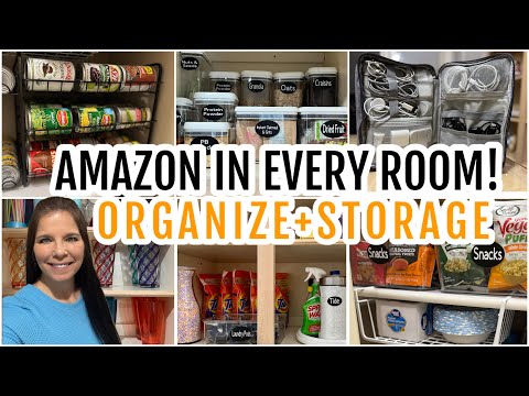 Видео: Органайзеры Amazon в каждой комнате моего дома! Мои любимые находки для хранения #Amazon #Organiz...