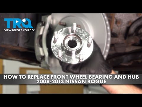 Видео: Как заменить передний ступичный подшипник и ступицу на Nissan Rogue 2008-2013