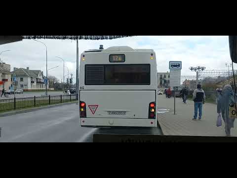 Видео: Автобусный маршрут номер 8 //Газоаппарат - Гортоп//