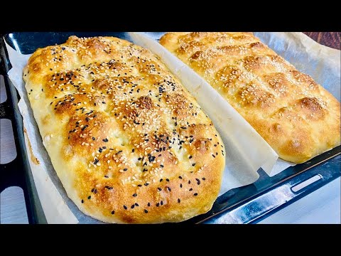 Видео: Возьмите ВОДУ, МУКУ и еще 1 ингредиент? 15 минут в духовке и очень вкусный Турецкий хлеб на столе
