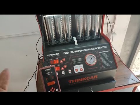 Видео: THINKCAR  TK-IMT602 стенд для промивки форсунок GDI