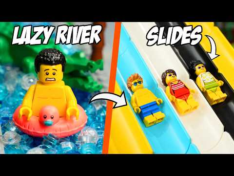 Видео: Я построил огромный водный парк LEGO...