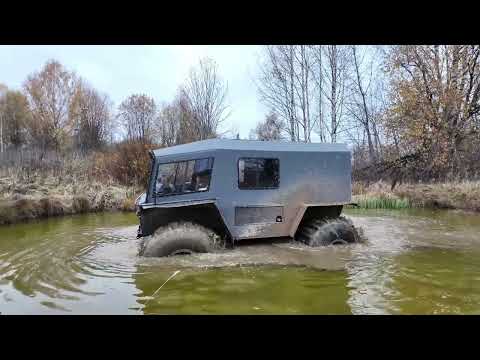Видео: ОБЗОР ПОЛНОУПРАВЛЯЕМОГО ВЕЗДЕХОДА "ТЕХНИК"