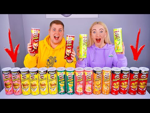 Видео: не выбирай ЧИПСЫ PRINGLES СЛАЙМ ЧЕЛЛЕНДЖ 🍕 Лизун из случайных ингредиентов / Slime Challenge