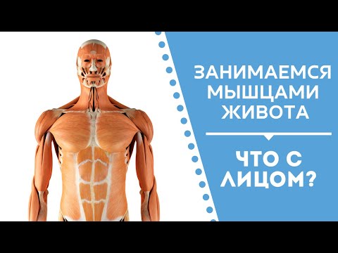 Видео: Связь лица и мышц живота. Запись прямого эфира