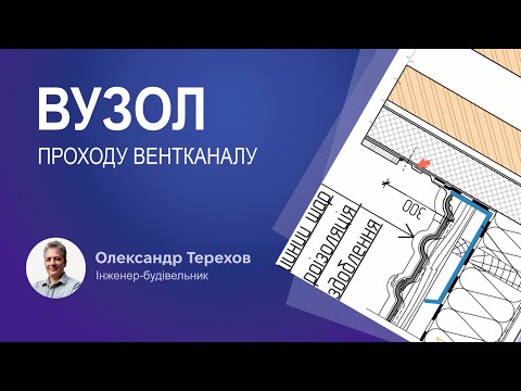 Видео: Правильний вузол проходу вентканалу через покрівлю