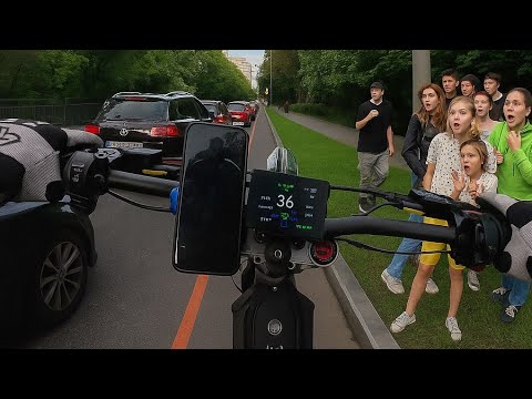Видео: Покатушка #2 Talaria tl2500 (xXx) - ПаМп Строгино, тюненный суррон, первый подписчик + хулиганьё
