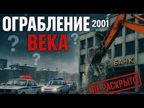 Видео: Кассир и грабители исчезли из банка в 2001. Через 23 года нашли флешку с записью камер...
