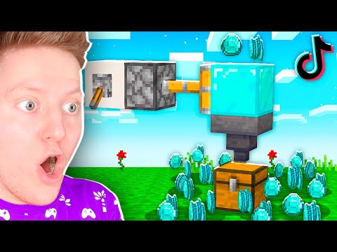 Видео: ПРОВЕРИЛ 10 ЛАЙФХАКОВ ИЗ ТИК-ТОКА В МАЙНКРАФТ!