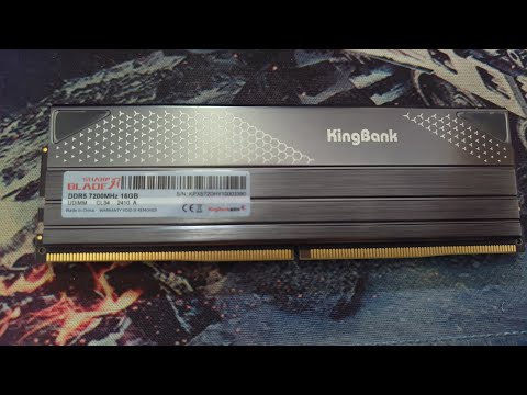 Видео: Обзор нового  Kingbank 7200 ddr5  Hynix A Die