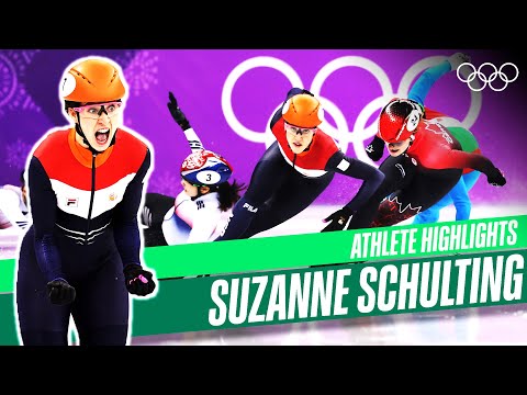 Видео: 🇳🇱 Золотой забег Сюзанны Шультинг в Пхёнчхане-2018🥇