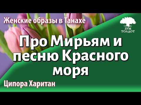 Видео: Урок для женщин. Про Мирьям и песнь Красного моря (Шират а-Ям). Ципора Харитан