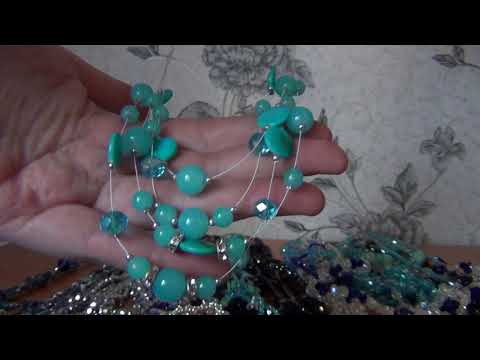 Видео: НОВИНКА!!  МОЯ КОЛЛЕКЦИЯ БИЖУТЕРИИ 1 ЧАСТЬ! БУСЫ