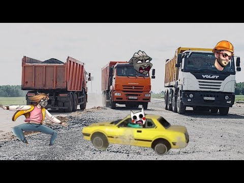 Видео: Горение, баги и фэйлы, здесь есть всё (Drive Beyond Horizons, GTA5 Online, ROADCRAFT)