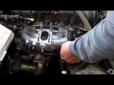 Видео: Замена прокладок впускного и выпускного коллекторов ваз классика карбюратор.