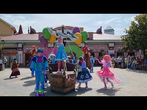 Видео: Сочи парк 2023 приветствие баба Яга , Морская царевна и другие