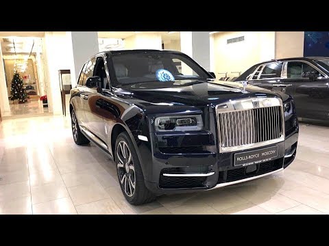Видео: Топовый Rolls Royce Cullinan за 34млн.рублей уже в Москве