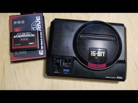 Видео: Mega Everdrive Pro и новая Sega Mega Drive 1 VA6 от P-Star. Спасибо за подгоны, краткая рецензия.