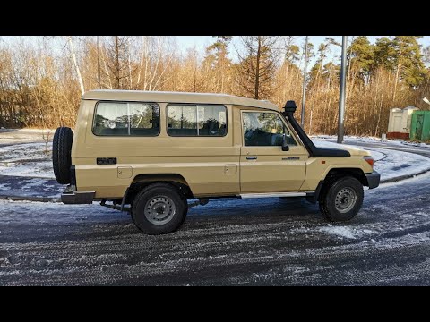 Видео: TOYOTA LANDCRUISER 78 4.5TD, 2020 - Новый Тойота Ленд Крузер 78 4.5TD