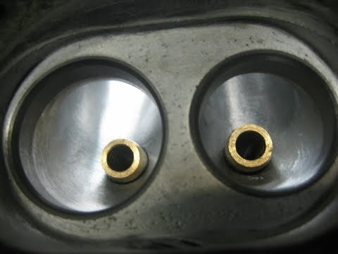 Видео: Портинг. расточка каналов и сёдел ГБЦ. #ваз #клапана #двигатель