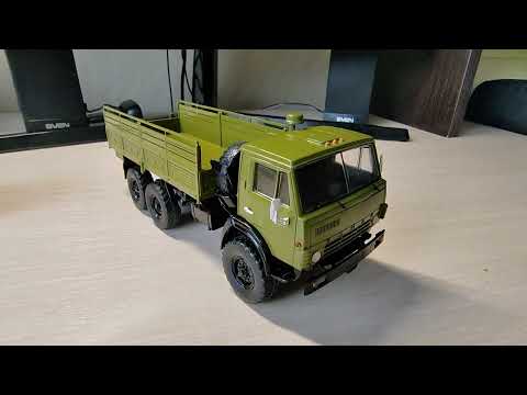 Видео: КАМАЗ 4310 SSM масштаб 1 :43.