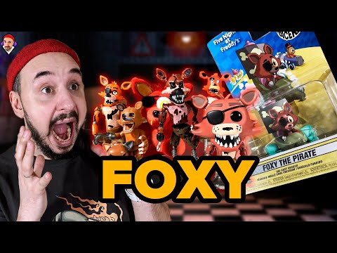 Видео: САМЫЙ СТРАШНЫЙ ФОКСИ ИЗ FNAF ОТ FUNKO! ПАПА РОБ И ВСЕ АНИМАТРОНИКИ FOXY!