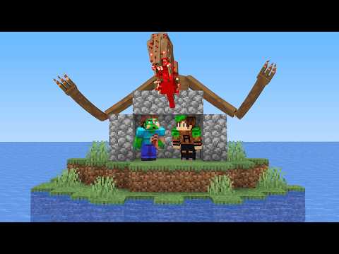 Видео: Выживание на острове с привидениями в Minecraft