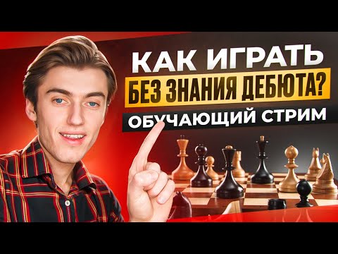 Видео: КАК ИГРАТЬ БЕЗ ЗНАНИЯ ДЕБЮТА? ОБУЧАЮЩИЙ СТРИМ С МАСТЕРОМ!