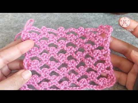 Видео: Как связать новую шаль 2024 года крючком ажурным и простым стежком.