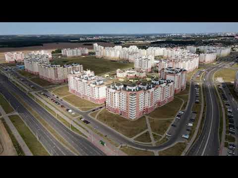 Видео: микрорайон Ольшанка г.Гродно