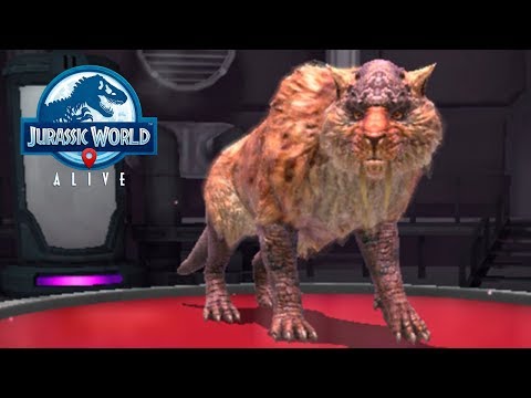 Видео: Смилодон Гибрид - Смилоцефалозавр Jurassic World Alive