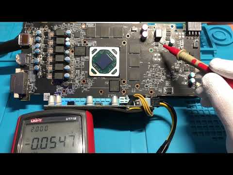 Видео: Ремонт видеокарты Sapphire Radeon RX580 8G