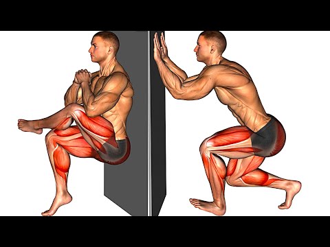 Видео: Лучшие упражнения для мышц ног (сильные ноги дома)