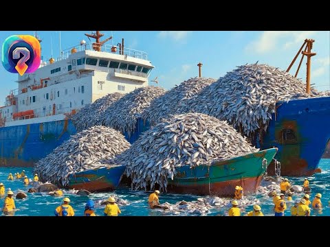 Видео: Уникальные МОМЕНТЫ рыбалки, которые кажутся невозможными! КАК вылавливают миллионы тонн рыбы!