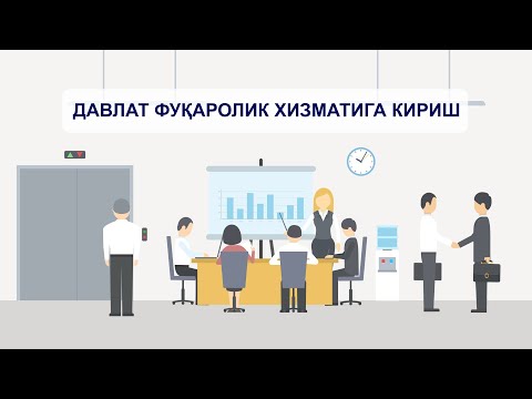 Видео: Давлат фуқаролик хизматига кимлар ва қандай тартибда ишга киради?