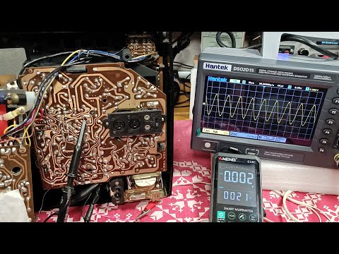 Видео: Вэф-260 (Vef-Sigma)1983 г.Часть 4. Схемы. Регулировка УНЧ и Запись .