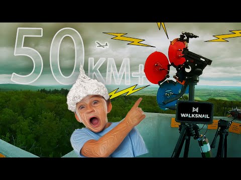 Видео: ☀ Рекордная дальность на цифре. Легко и непринужденно. [Walksnail VRX 50KM+]