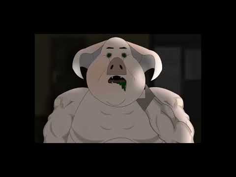 Видео: В подъезд вошла большая белая свинья… но это была не просто свинья. Началось самое страшное!