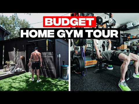 Видео: Я построил бюджетный домашний спортзал у себя на заднем дворе.