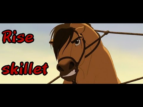 Видео: Клип Спирит Душа прерий/Rise~Skillet(на русском)