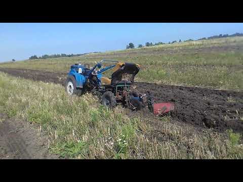 Видео: Нулевой отвал плуга и его работа!