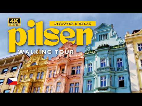 Видео: ЗАВОРАЖИВАЮЩАЯ прогулка 🇨🇿🚶ПИЛЬЗЕНЬ, Чехия Walking Tour