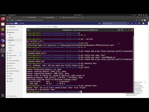 Видео: Лекция 4 - Кратко о Git (Школа PHP)