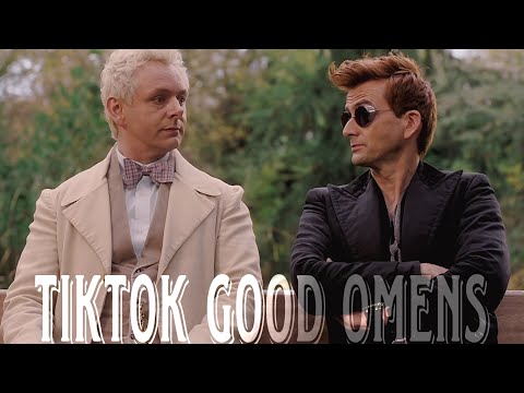 Видео: GOOD OMENS Tiktok Aziraphael Crowley благие знамения тикток №1