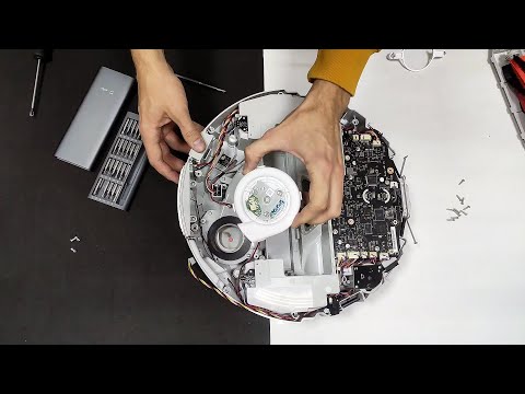 Видео: Пахнет паленым пластиком / Ремонт пылесоса Xiaomi Robot Vacuum Cleaner