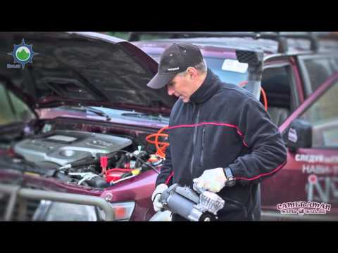 Видео: Тест автомобильного компрессора Беркут (Berkut) R24