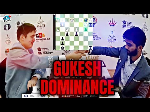 Видео: Чемпион мира Гукеш снова наносит удар! 🏆 Стильно побеждает Казыбека Ногербека!