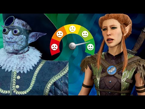 Видео: Рейтинг эмоциональной зрелости второстепенных злодеев BG3