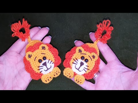Видео: Тигрёнок символ 2022 года ёлочная игрушка, брелок, магнитик, брошь. Вяжем крючком. Бесплатный МК.